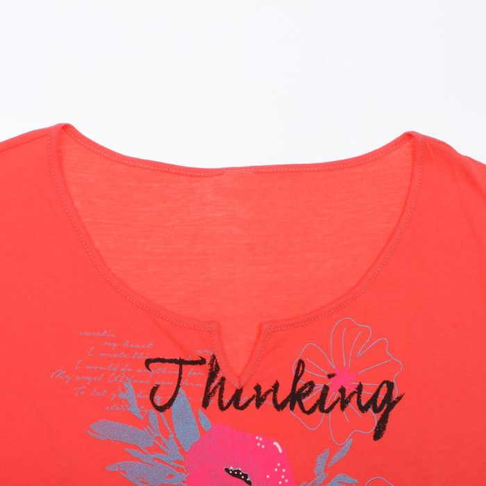 Платье женское Лера цвет коралловый, р-р 48