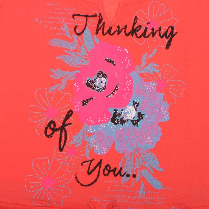 Платье женское Лера цвет коралловый, р-р 48