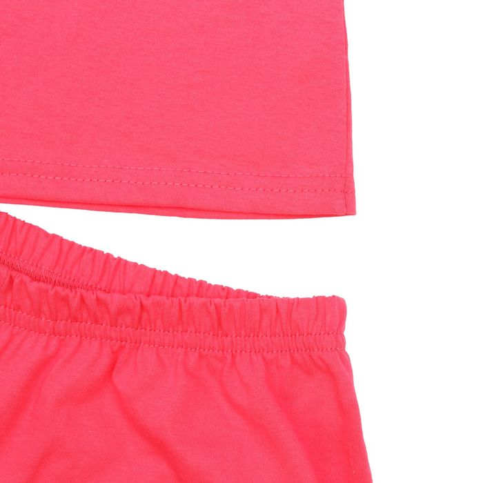 Пижама женская (майка, шорты) Незабудка цвет коралловый, р-р 52