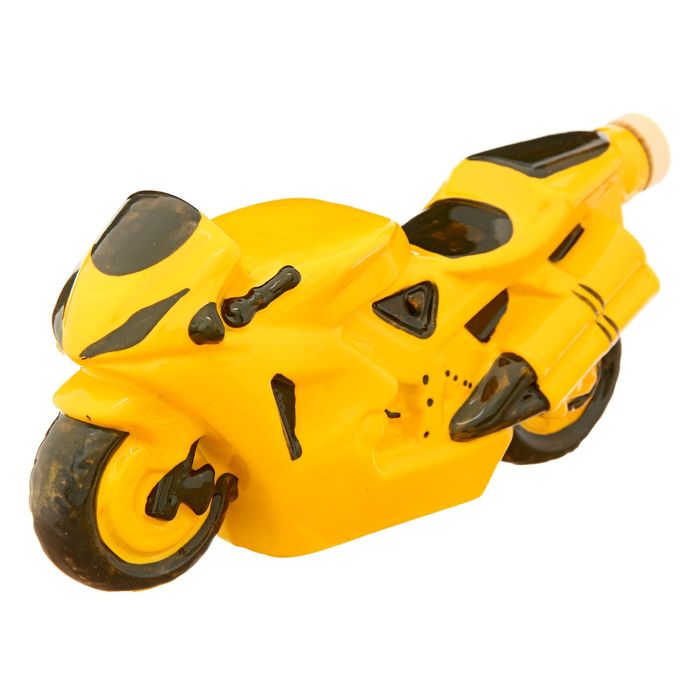 Штоф "Байк" жёлтый, 0,5 л