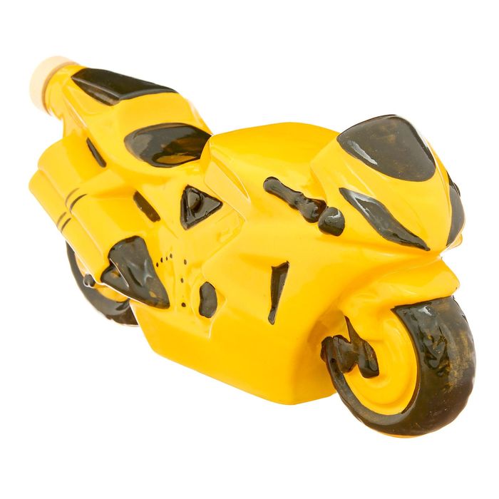 Штоф "Байк" жёлтый, 0,5 л