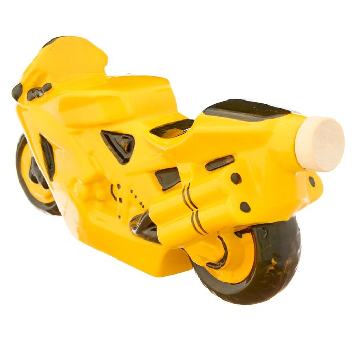 Штоф "Байк" жёлтый, 0,5 л