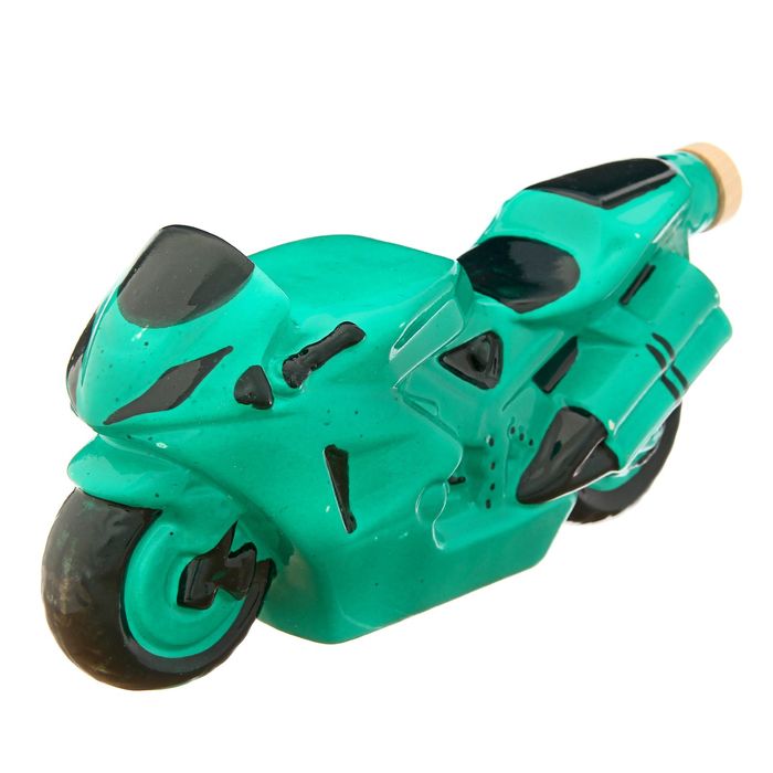 Штоф "Байк" зелёный, 0,5 л