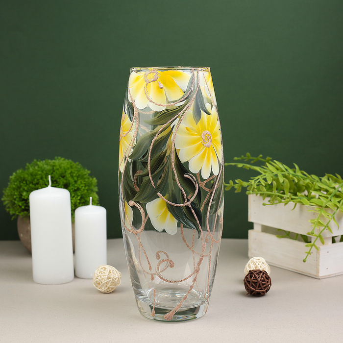 Ваза "Жёлтая ромашка"