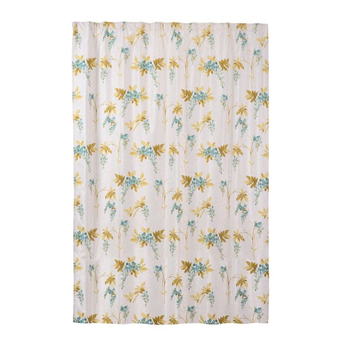 Штора на шторной ленте 200x280 см зеленая