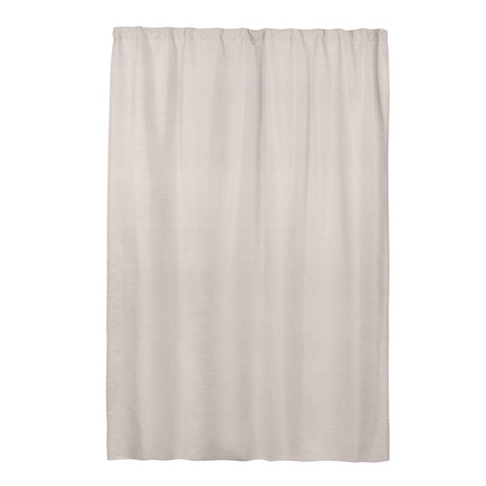 Штора на шторной ленте 200x280 см бежевая