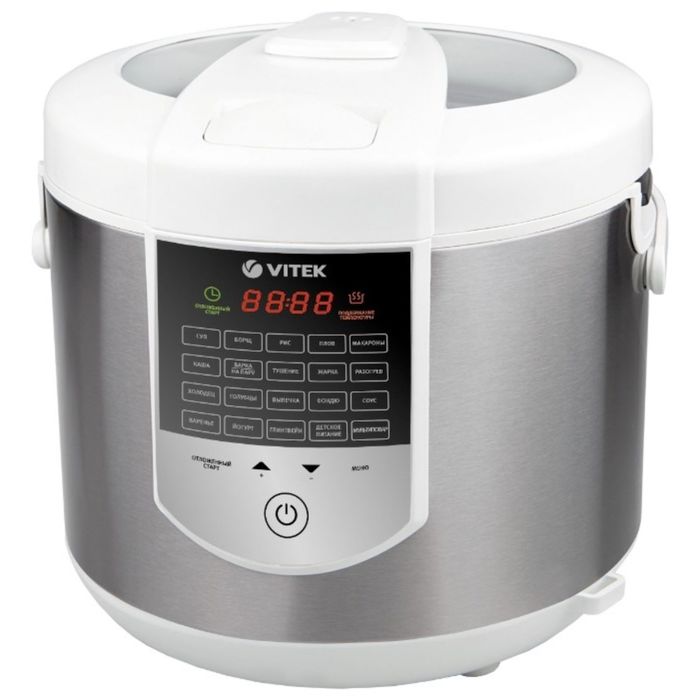 Мультиварка Vitek VT-4273, 900 Вт, 5 л, 30 авт. программ, мультиповар, отложенный старт