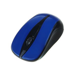 

Мышь Gembird MUSW-325, беспроводная, оптическая, 1000 dpi, 1xAA, USB, синяя