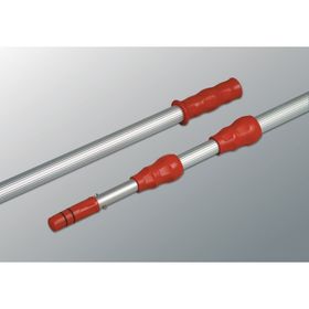 Ручка для стекломойки Vileda, металлическая, телескопическая, 2 х 125 см, цвет красный Ош