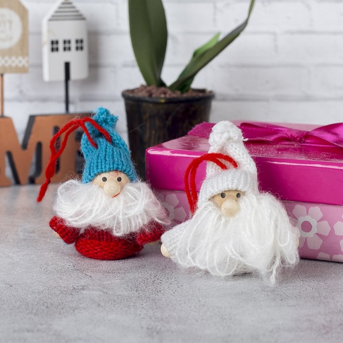 Игрушка - подвеска "Дедушка", МИКС