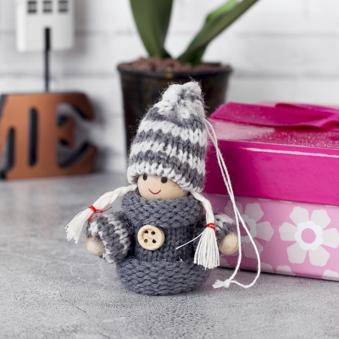 Игрушка - подвеска "Буряточка",