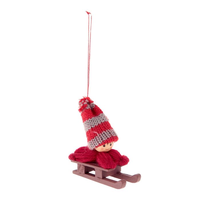 Игрушка - подвеска "Саночки",