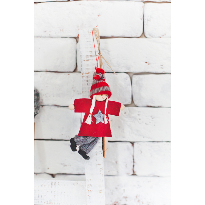 Игрушка - подвеска "Кукла - Маша", МИКС