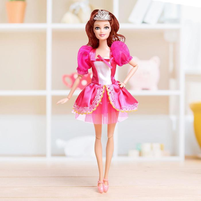 Кукла модель шарнирная "Лиза балерина", МИКС