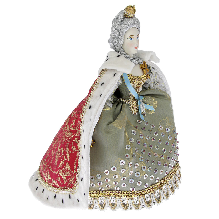 Авторская сувенирная кукла "Екатерина II"