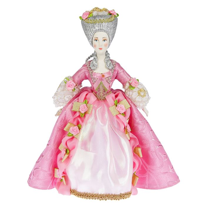 Авторская сувенирная кукла "Анна в костюме нач.18 в."