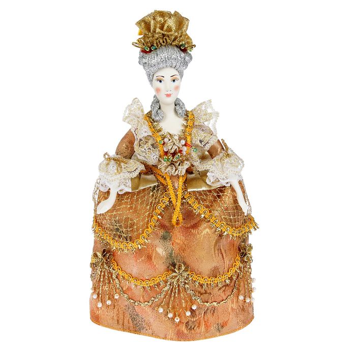 Авторская сувенирная кукла "Анастасия в костюме нач.18 в."