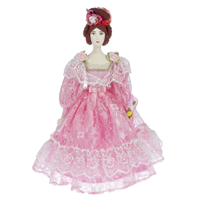 Авторская сувенирная кукла "Эва в костюме серед.19 в."