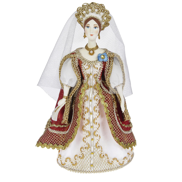 Авторская сувенирная кукла "Марго в костюме статс-дамы кон.19 в."