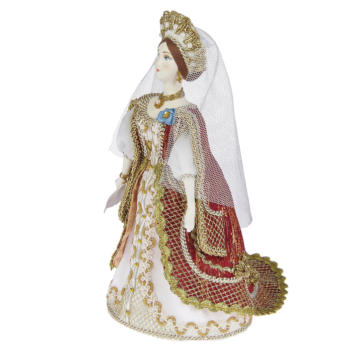 Авторская сувенирная кукла "Марго в костюме статс-дамы кон.19 в."