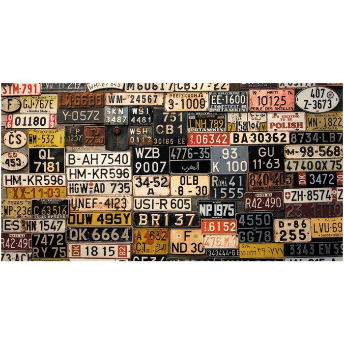 Фотообои "Автостоп" 13-0516-AB, 1,30х2,5 м