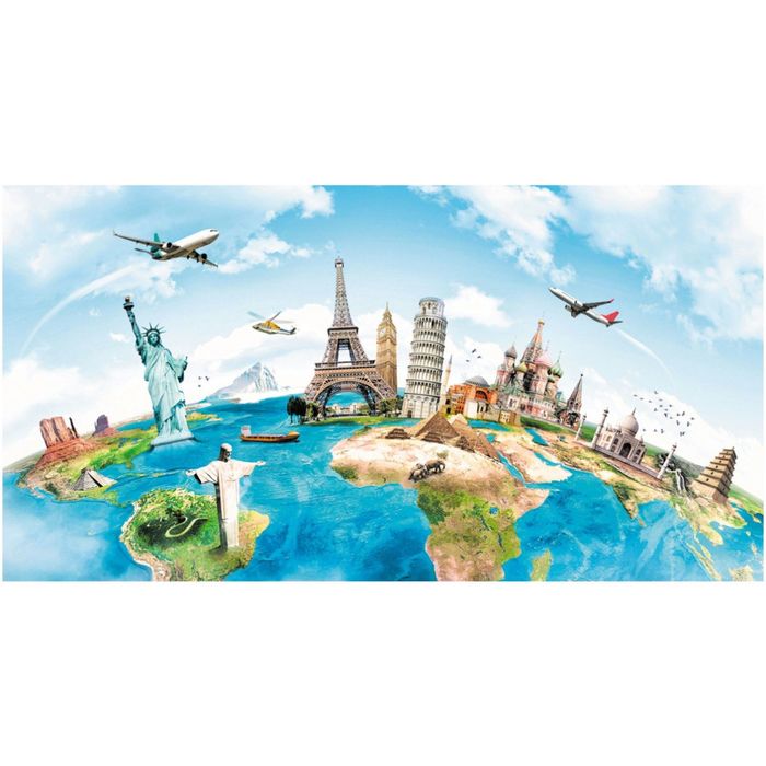 Фотообои "Большое путешествие" 13-0518-AL, 1,30х2,5 м