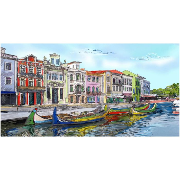 Фотообои "Яркая Голландия" 13-0324-ZV, 1,30х2,5 м