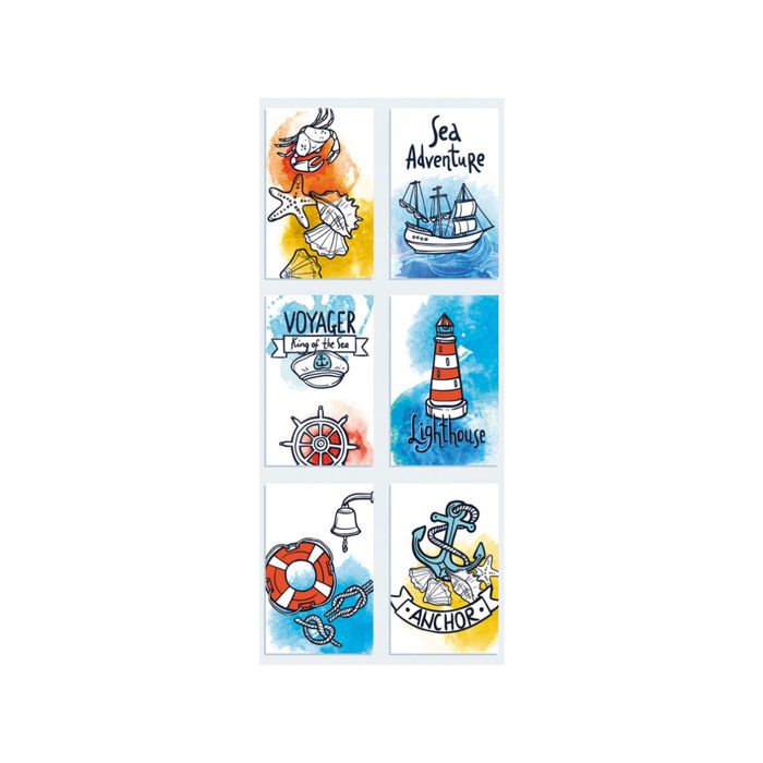 Фотообои "Морские мотивы" 91-0456-CL, 0,91х2,11 м