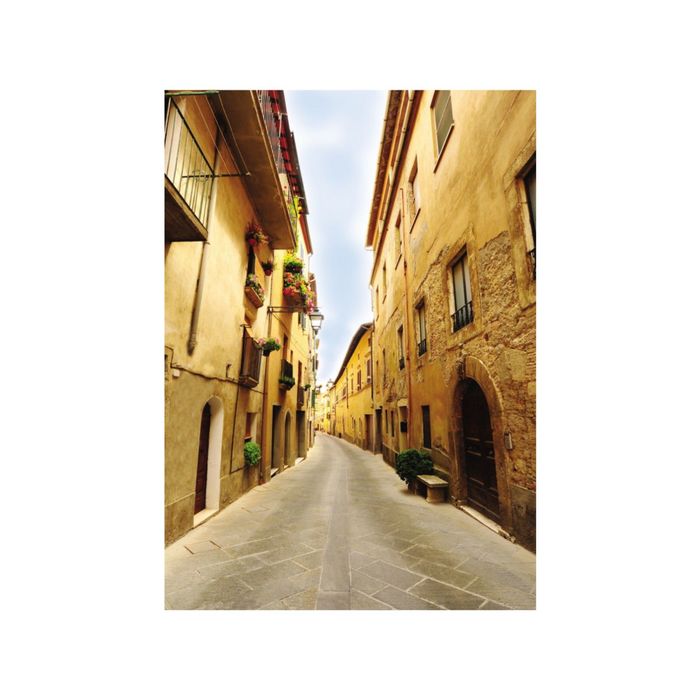 Фотообои "Итальянская улочка" 21-0014-YY (из 2-х листов), 2,00х2,8 м