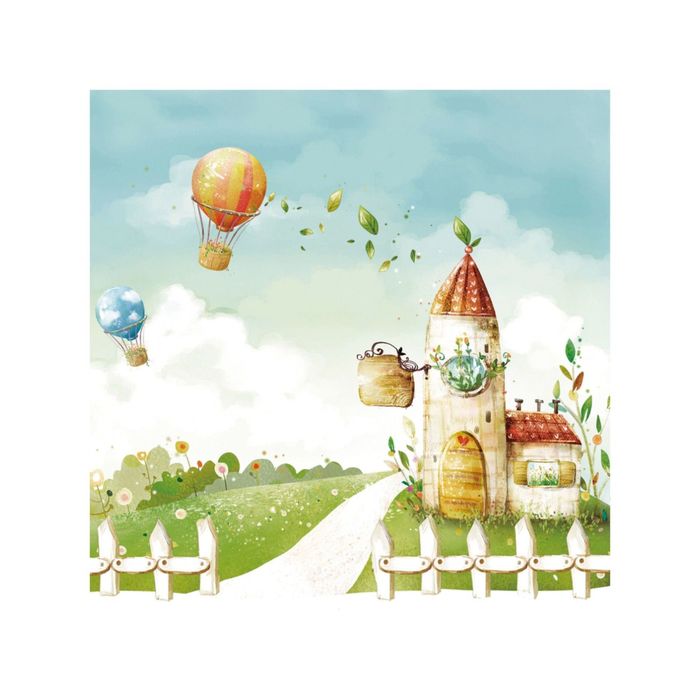 Фотообои "Солнечный город" 22-0017-CL (из 2-х листов), 2,00х2,00 м