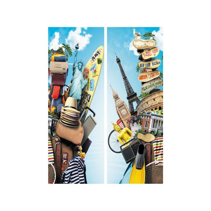 Фотообои "Сувениры" 16-0498-AE (из 2-х листов), 2,00х2,8 м