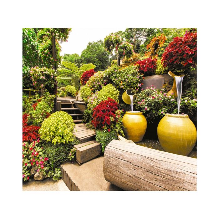 Фотообои "В саду" 31-0269-PG (из 3-х листов), 3,00х2,8 м