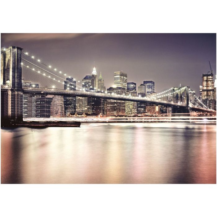Фотообои "Манхэттенский мост" 41-0004-WB (из 4-х листов), 4,00х2,8 м