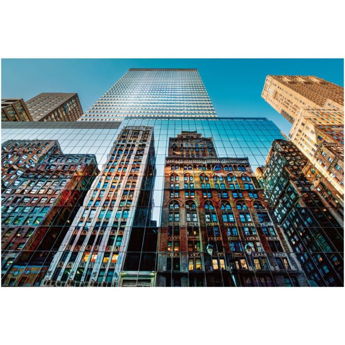 Фотообои "Отражение города" 32-0029-WL (из 3-х листов), 3,00х2,00 м