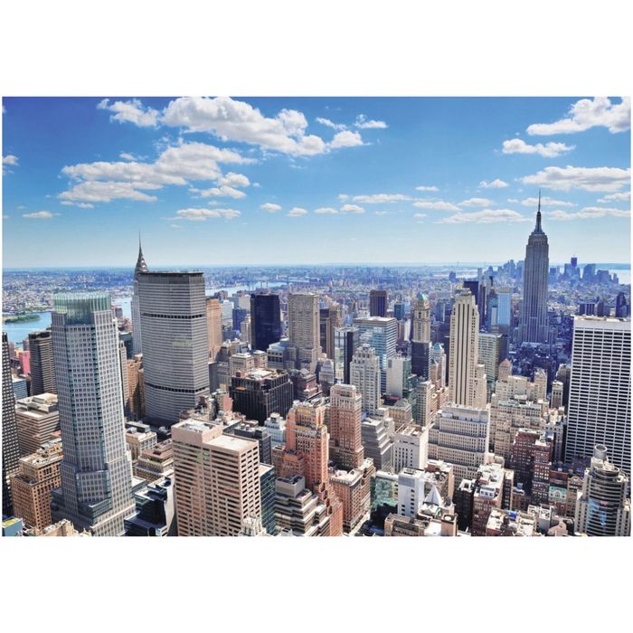 Фотообои "Утренний Манхэттен" 41-0089-WL (из 4-х листов), 4,00х2,8 м