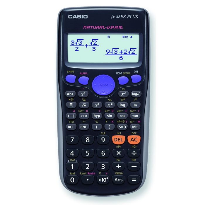 Калькулятор Casio FX82ES Plus 10+2-разрядный, 252 функции