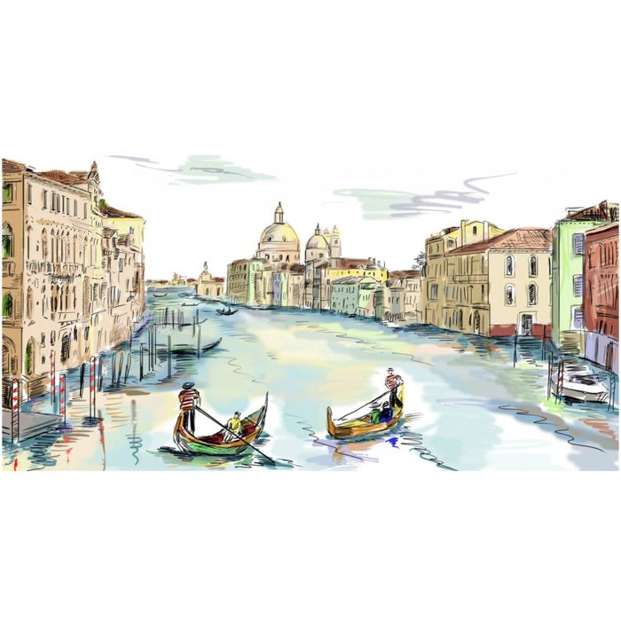 Фотообои "Живописная Венеция" 13-0323-ZE, 1,30х2,5 м