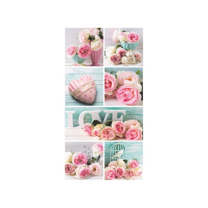 Фотообои "Нежные пионы" 13-0449-FL, 1,30х2,5 м