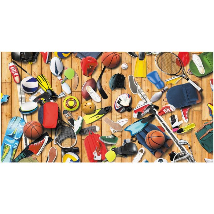 Фотообои "Спортивный инвентарь" 13-0434-AR, 1,30х2,5 м