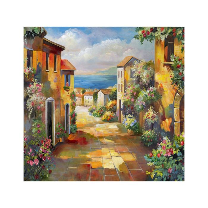 Фотообои "Южная мостовая" 26-0511-YE (из 2-х листов), 2,60х2,50 м