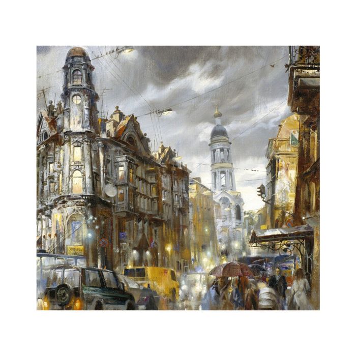 Фотообои "Акварель Славинского" 31-0126-YB (из 3-х листов), 3,00х2,8 м