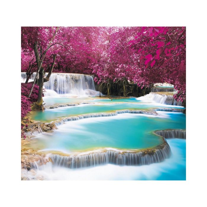 Фотообои "Розовая заводь" 31-0410-PR (из 3-х листов), 3,00х2,8 м