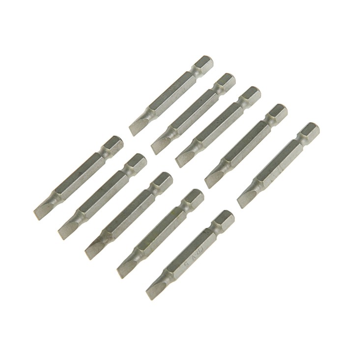 Набор насадок-бит Hobbi, SL 5,0х50 мм, 10 шт