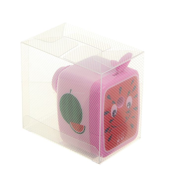 Точилка механическая с контейнером МИКС Фрукты