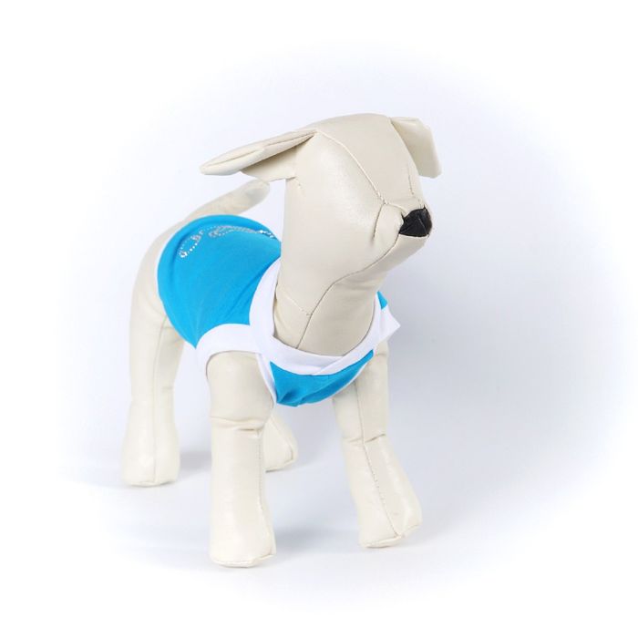 Майка OSSO для собак со стразами, размер 20