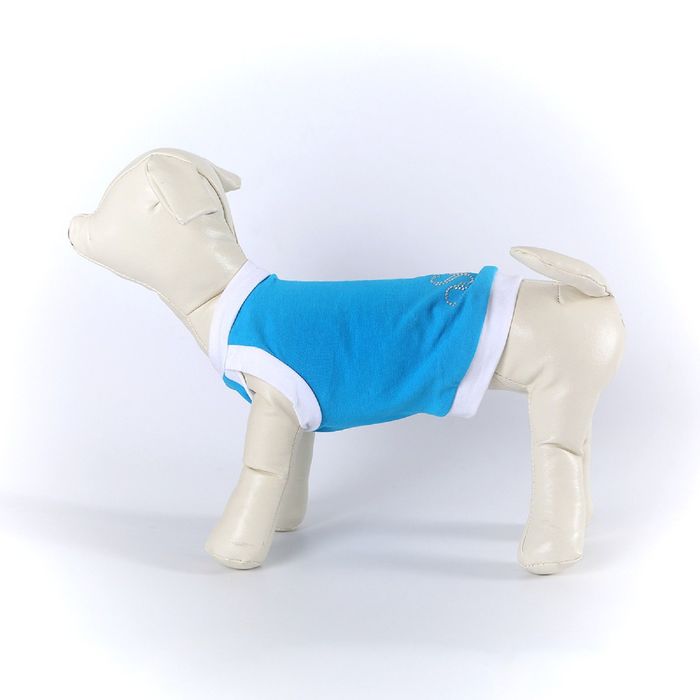 Майка OSSO для собак со стразами, размер 20