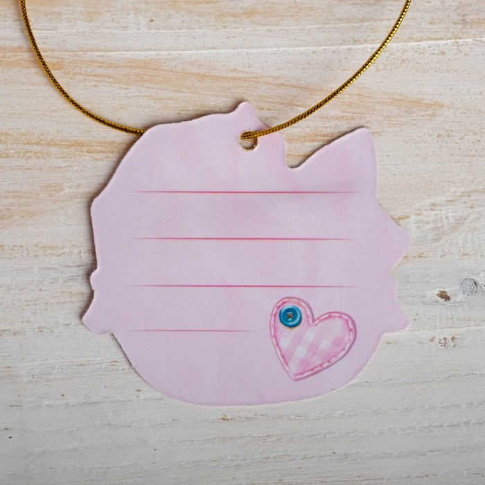 Пакет для цветов (ваза) с открыткой "Дочке"