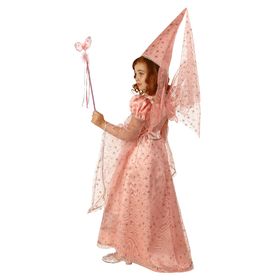 Карнавальный костюм «Сказочная фея», текстиль, размер 30, рост 116 см, цвет розовый от Сима-ленд
