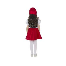 Карнавальный костюм «Красная Шапочка», текстиль, размер 28, рост 110 см от Сима-ленд