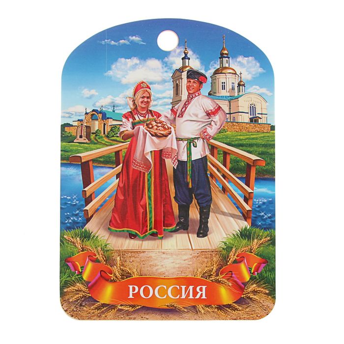 Доска разделочная "Россия"